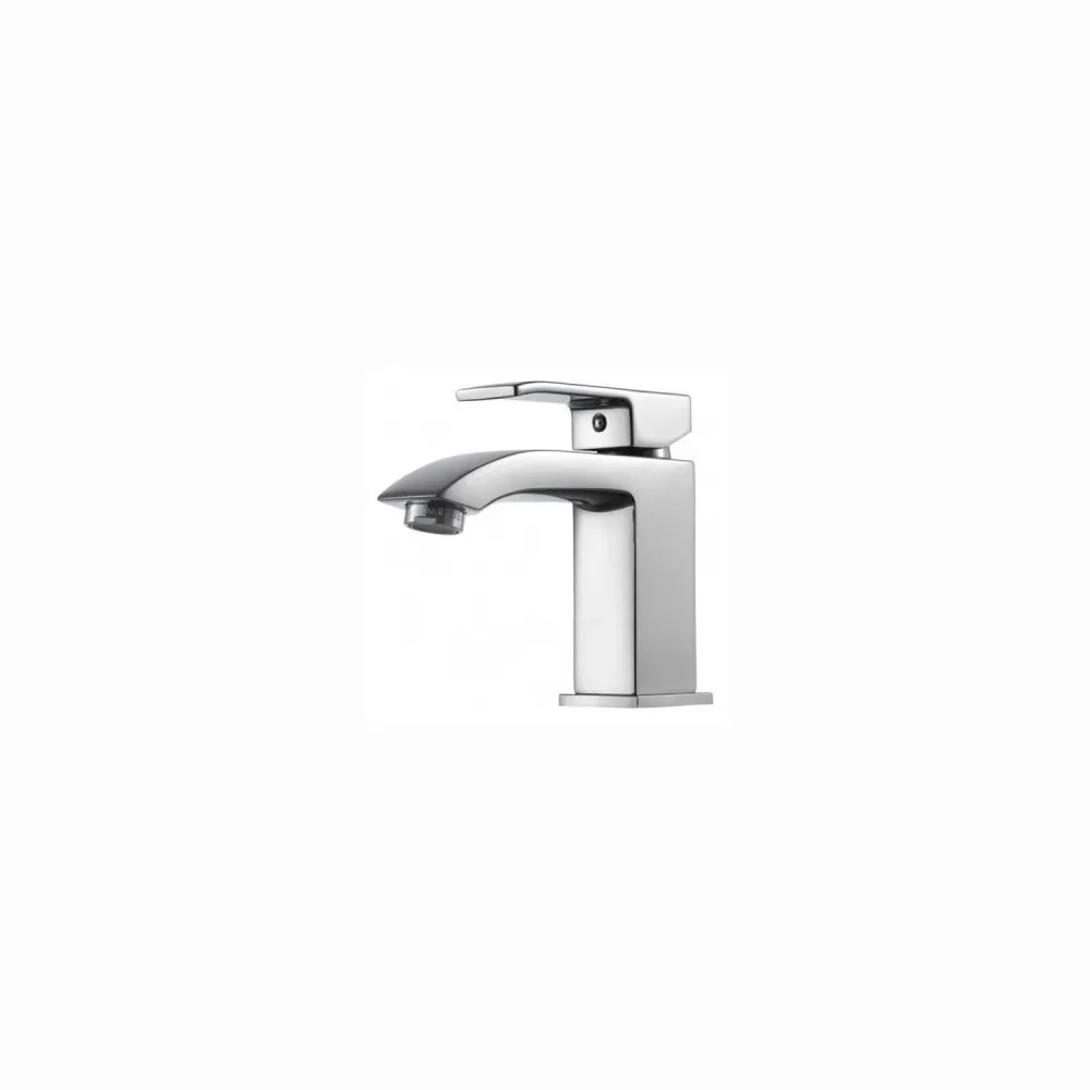 Mitigeur lavabo sans vidage série Level code LES071CR Acier chromé Paffoni