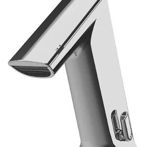Mélangeur CONTI ultra à poser électronique GM10 capteur IR PUBLIC batterie avec mélange sans garniture de vidage chrome 16...