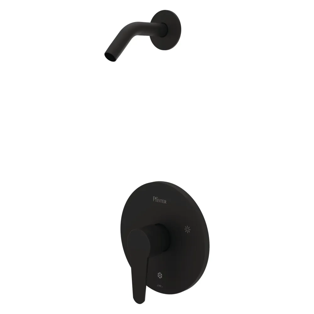 Ensemble de garniture de douche à poignée ronde uniquement sans pomme de douche
