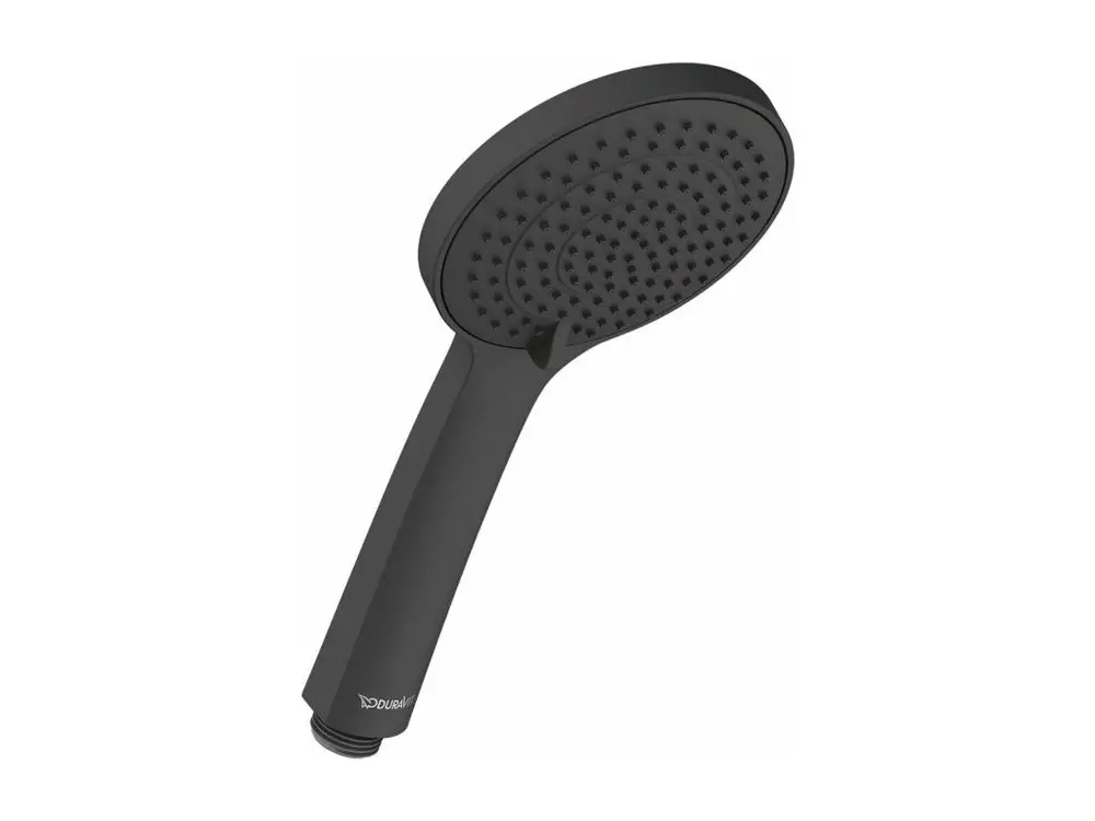 Pommeau de douche DURAVIT Tout-en-un 11 cm 3 jets noir mat