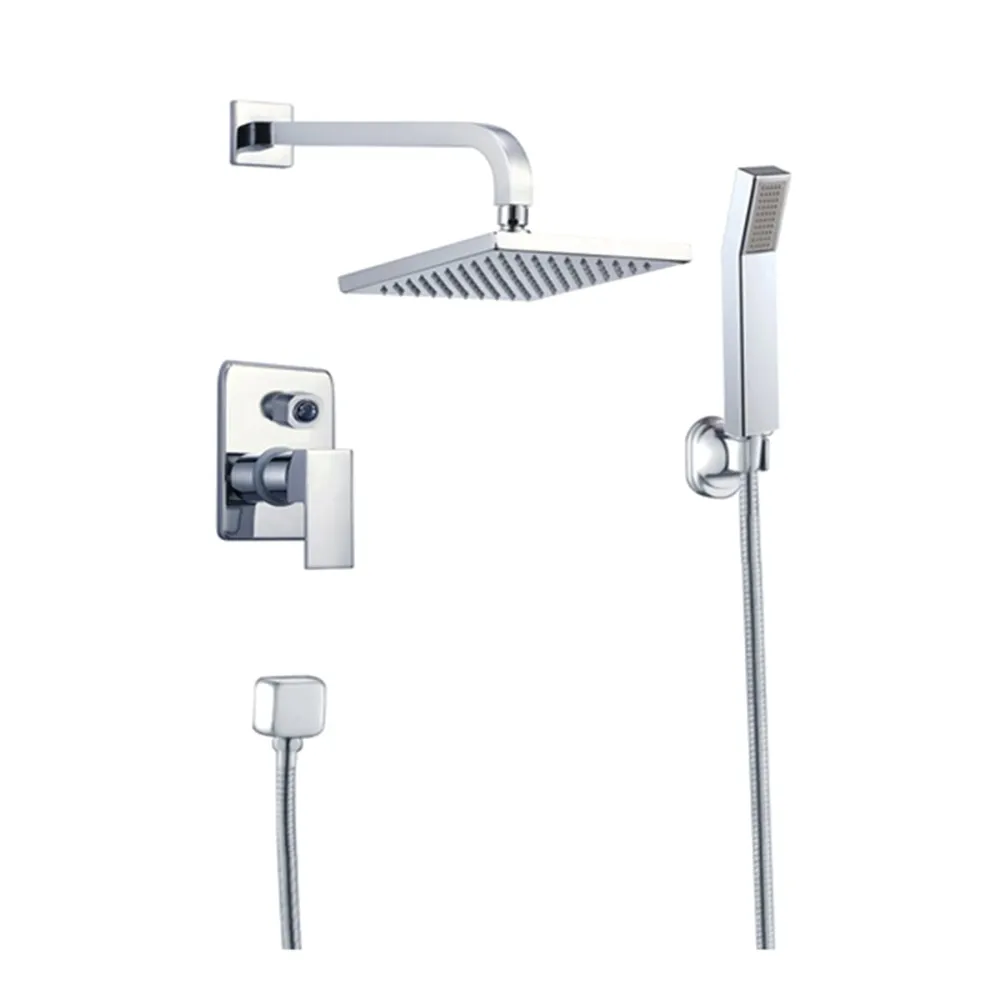 Pommeau de Douche 1 Poignée avec Douchette