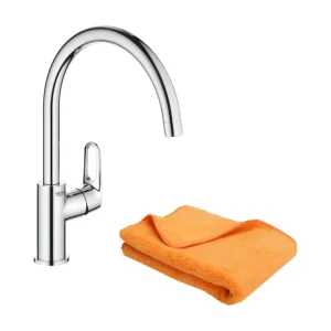Certifié CE Robinet de cuisine GROHE Start Flow Quickfix + microfibre