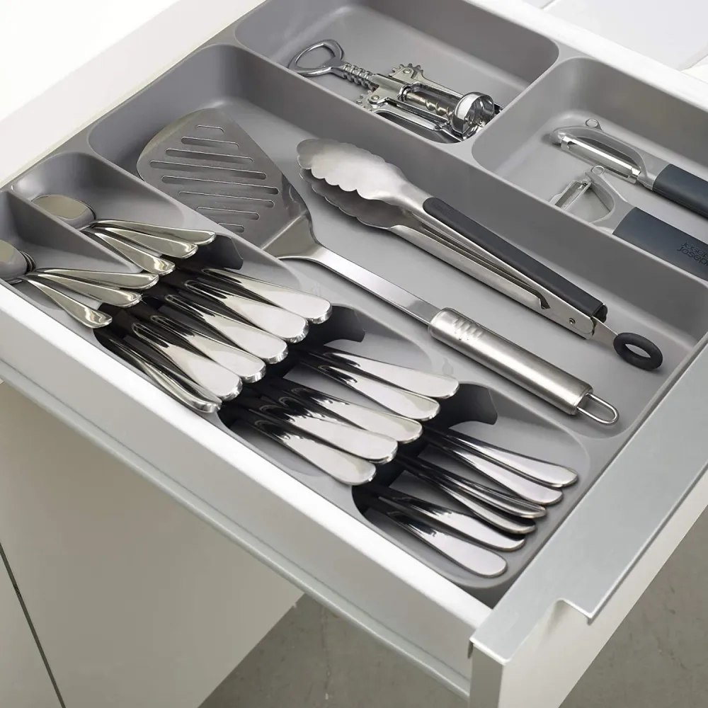 Contenitore Per Posate Bianco 39,7x38,4x5,3cm