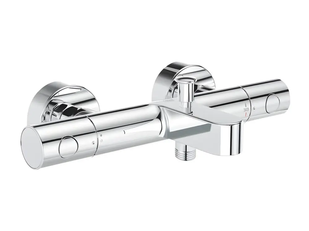 Inox 304 GROHE - Mitigeur de bain thermostatique et mural Precision Get