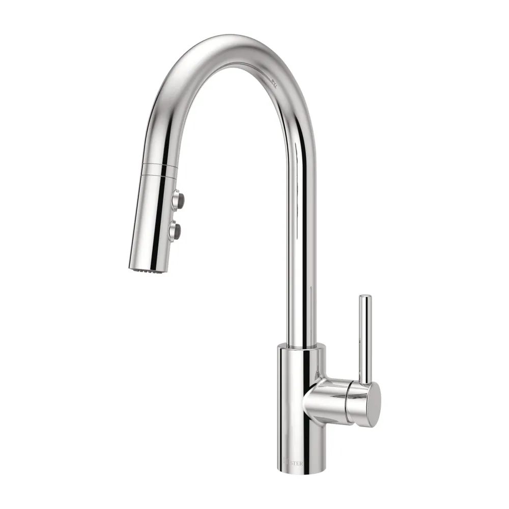 Robinet de cuisine à tirette à 1 poignée, pulvérisateur à tirette à 3 fonctions pour Lavabo Suspendu