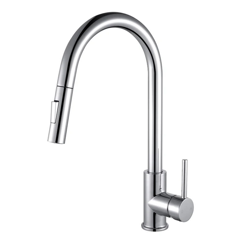 Robinet de cuisine à tirette pour Lavabo Suspendu