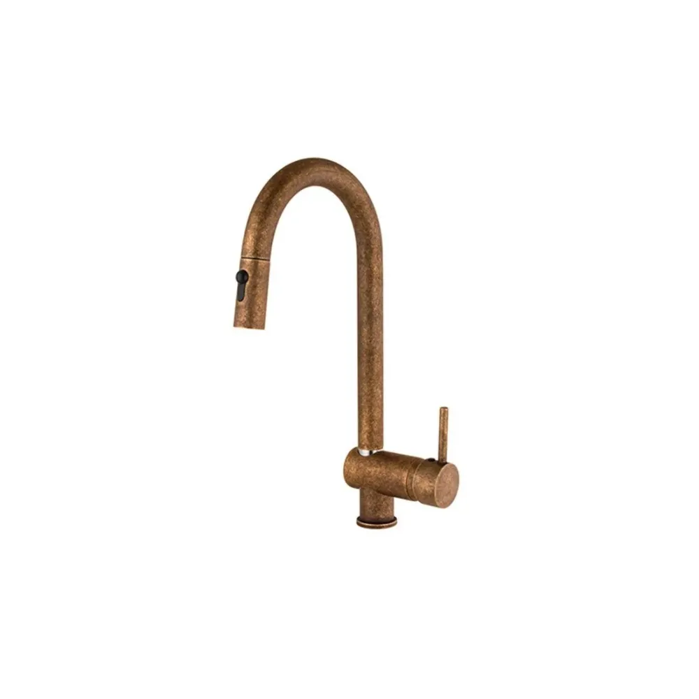 Étanche IP44 Robinet de cuisine avec bec extractible