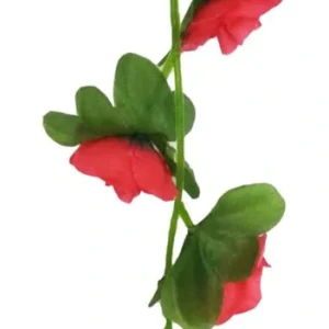Guirlande de 45 Minis Roses artificielles - Compatible Tous Modèles