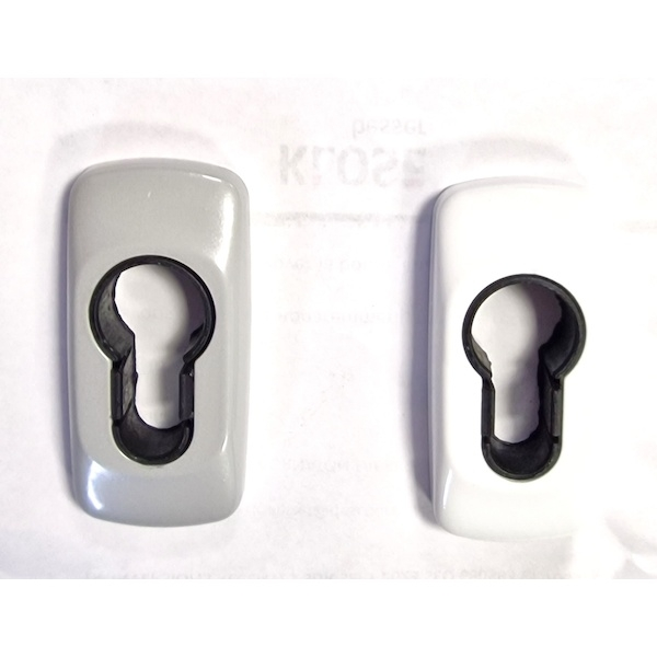Rosace ovale majeur I STELLUS argent - INOX IMPORT SYSTEM