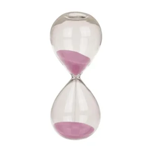 Sablier de cuisine 5 minutes - Sable rose | réglable | invisible