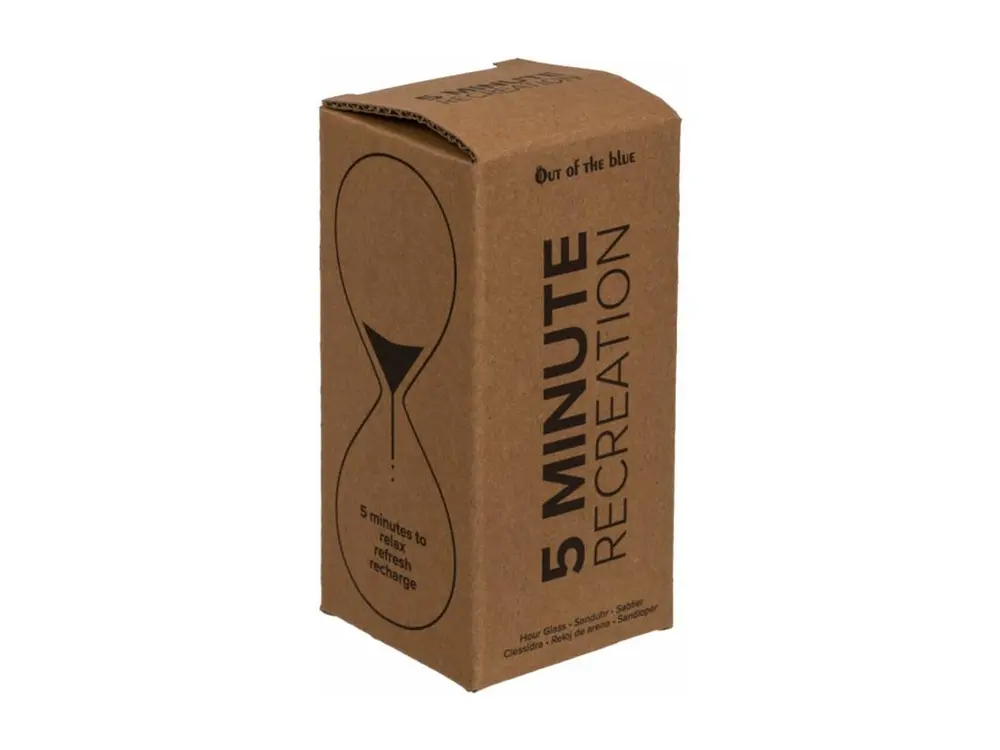 Sablier de cuisine 5 minutes - Sable rose | réglable | invisible