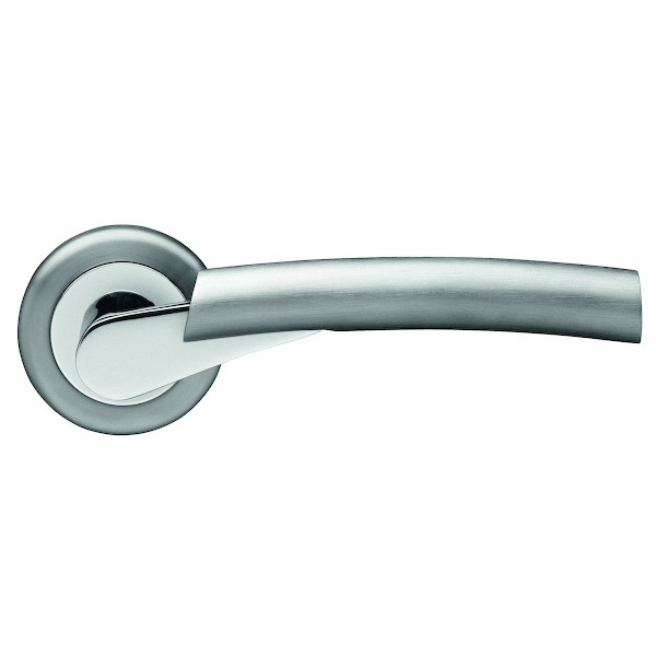 Ensemble sur rosace ATLANTIS BER3673 - 39/43 mm - majeur L - inox poli/satiné - KARCHER DESIGN