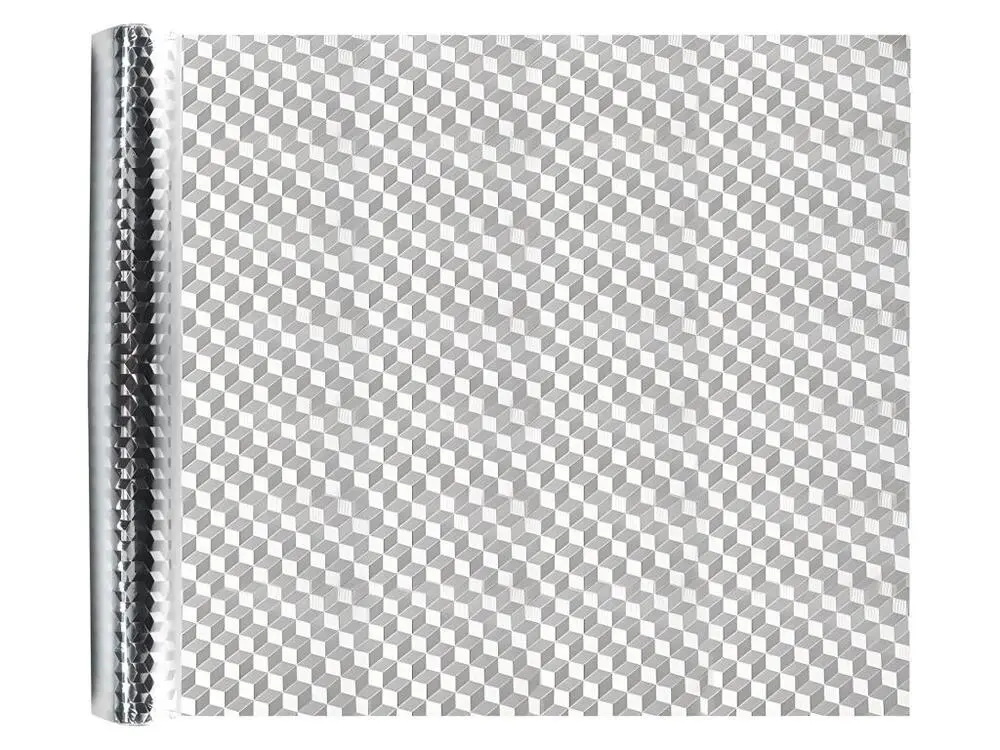 Professionnel Haute Performance Rouleau adhésif aluminium au mètre - revêtement mural meuble de protection auto-adhéif éta...