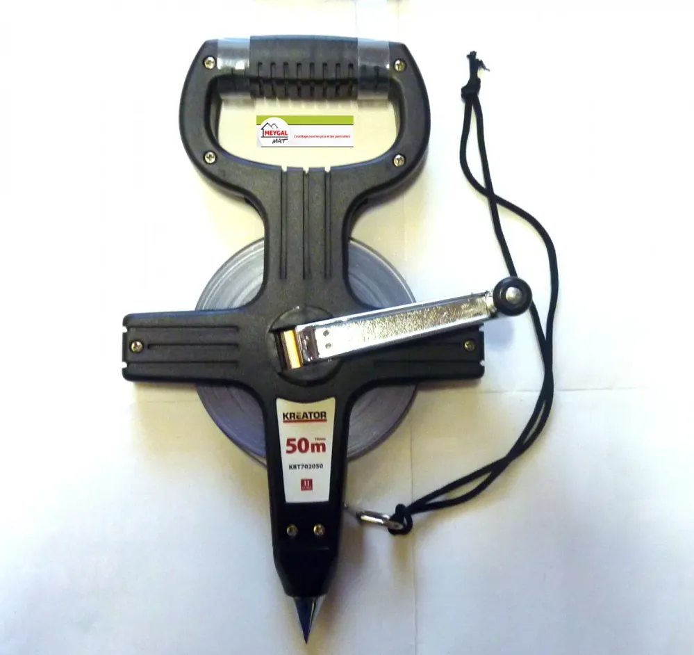 Règle de nivellement Mesure ruban 50 m Ocai