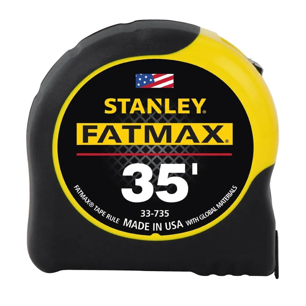Stanley 33-735 - Mètre ruban FATMAX 35 pi avec revêtement anti-abrasion