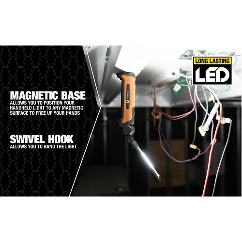 200 Lumen LED Handheld Light adapter and Holdster SL20RSW (Pack 20)