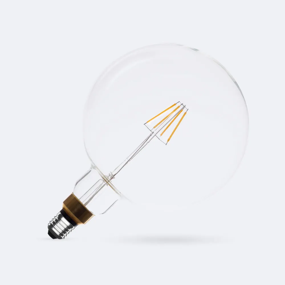 Ampoule filament LED E27 6W 400 lumens G200 à intensité variable Éclairage chaud 2700K