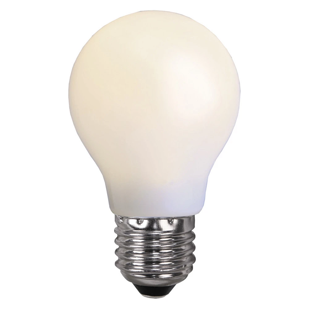 Applique design Ampoule LED E27 pour guirlande lumineuse, incassable, blanche