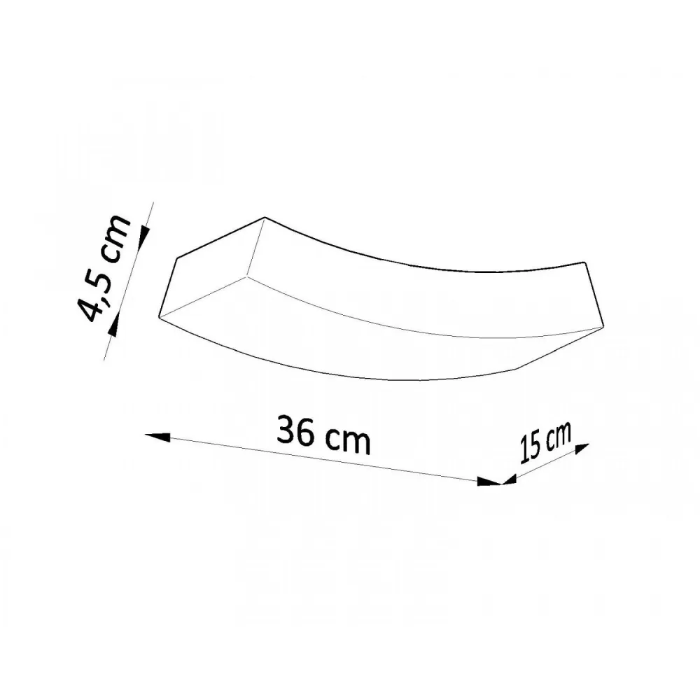 Applique design Lampe murale LED Hattor Sollux pour éclairage électronique efficace