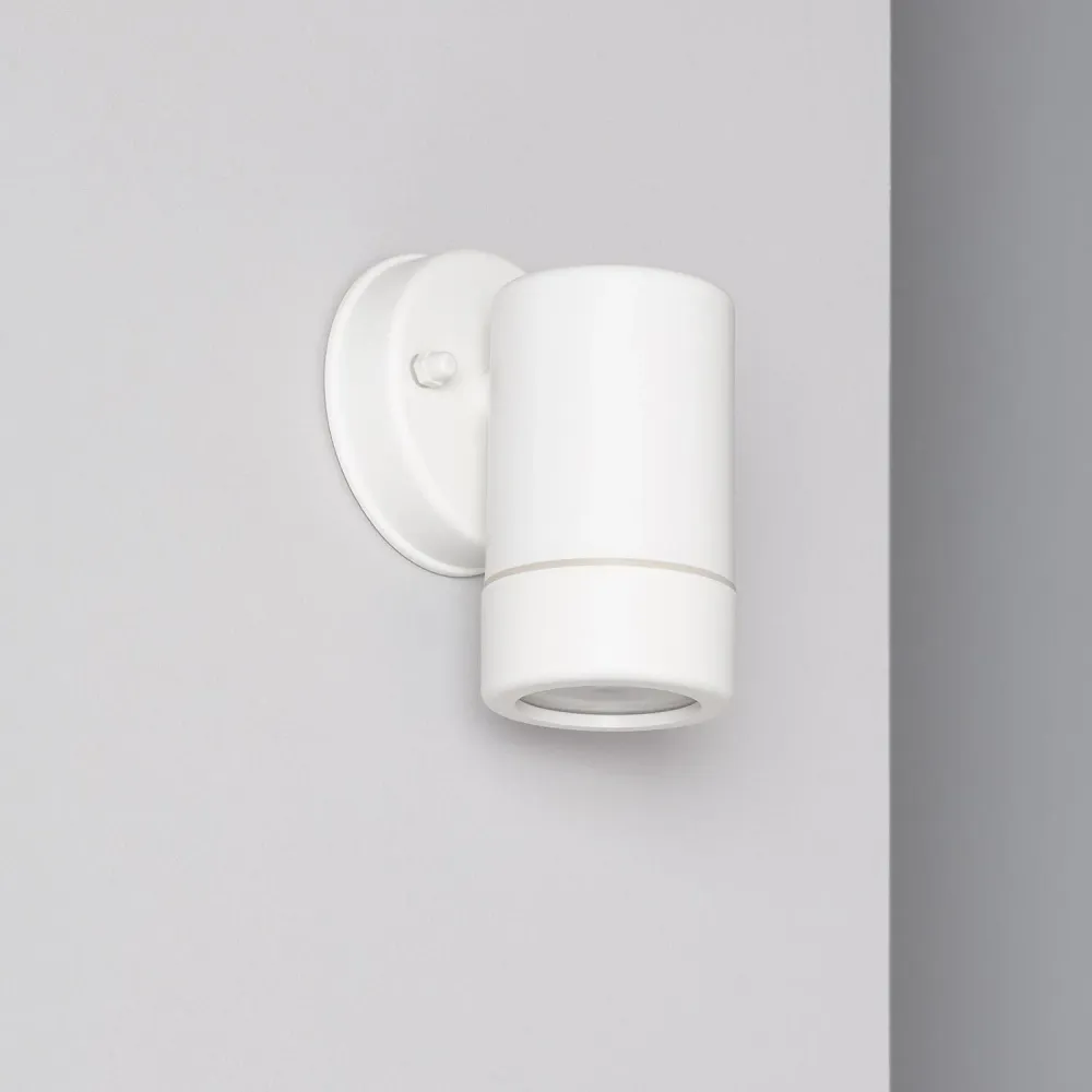 Applique design Luminaire mural extérieur fini satiné avec éclairage LED