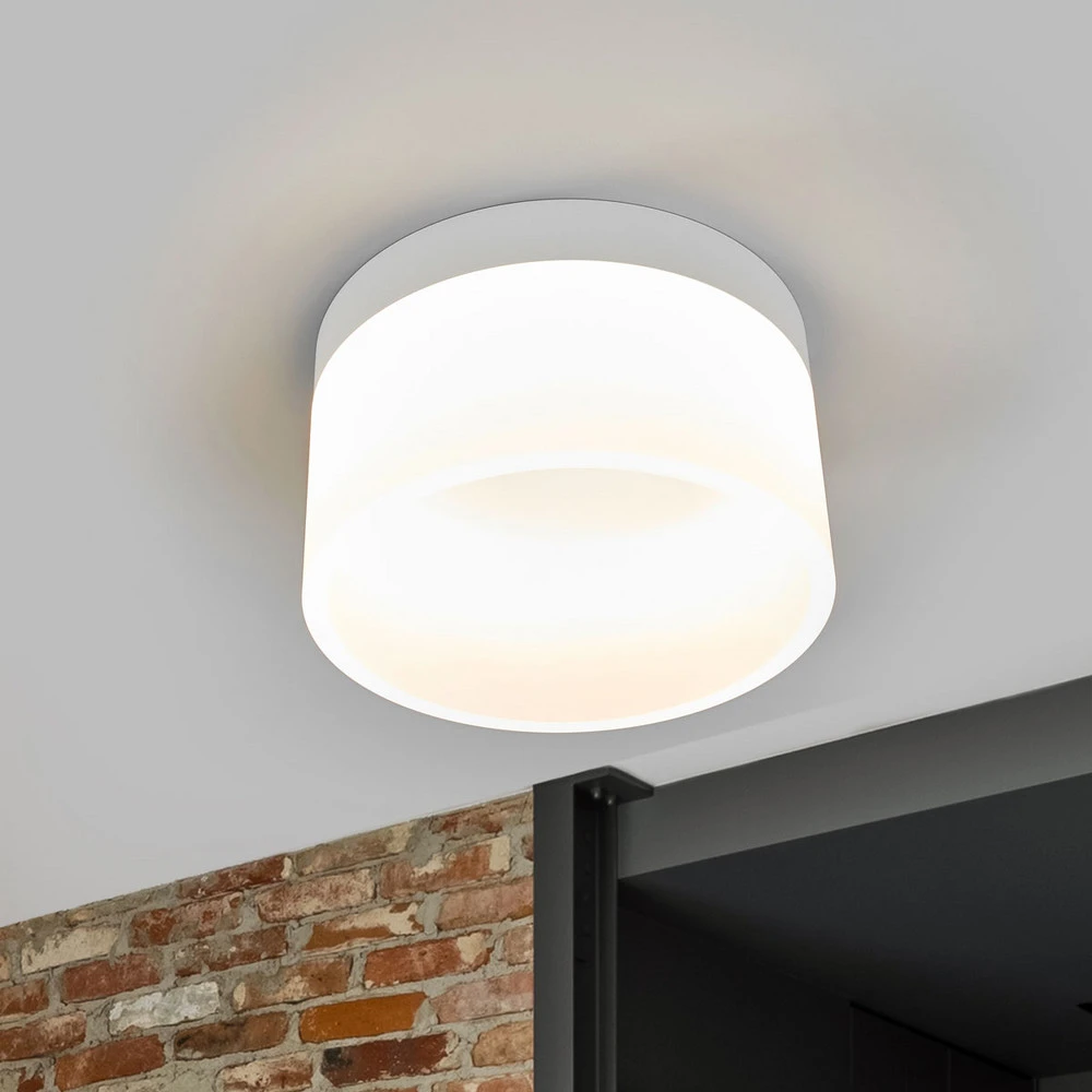 Beau plafonnier LED Liv Style industriel