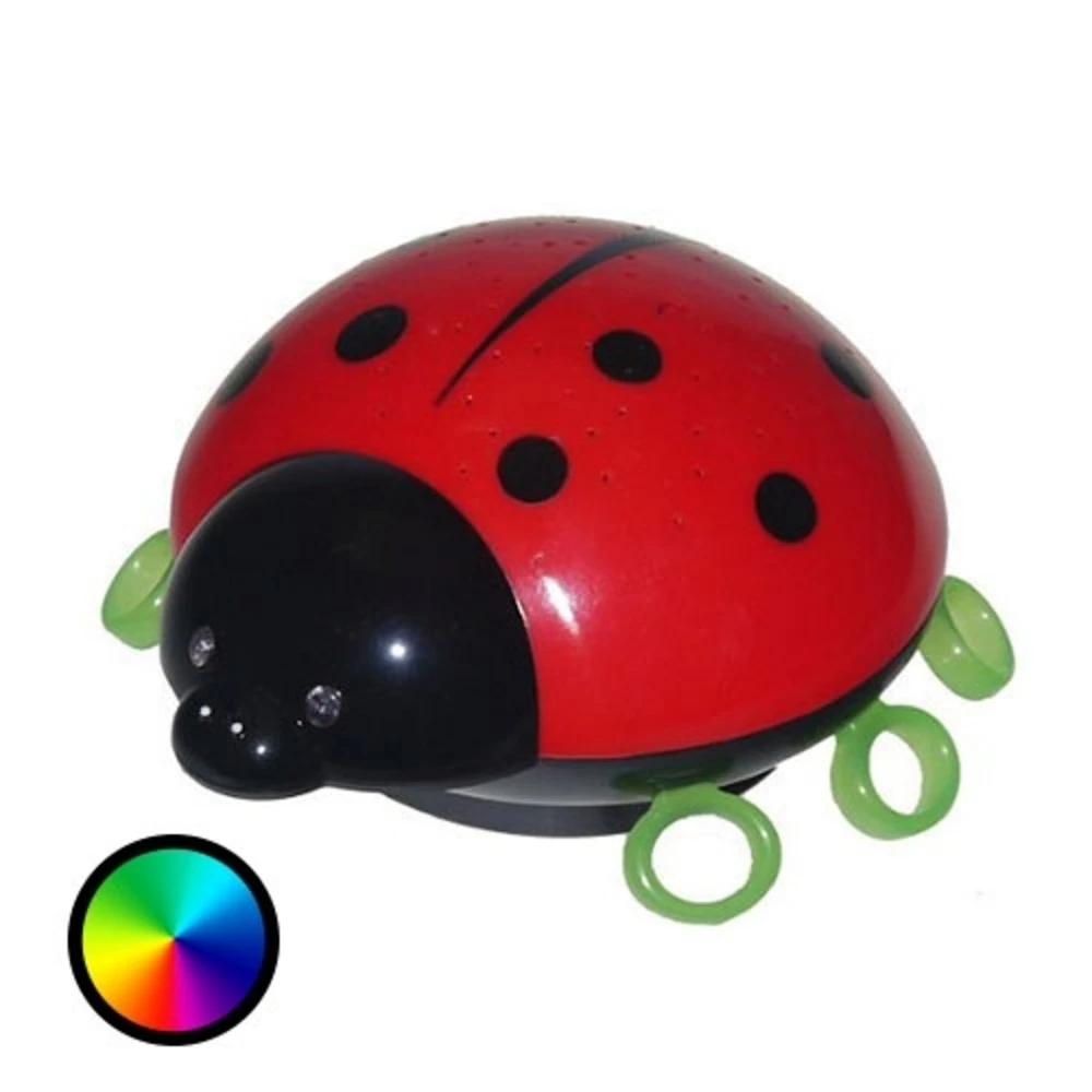 Ciel étoilé grâce à la veilleuse LED Beetlestar Matériau : Verre soufflé