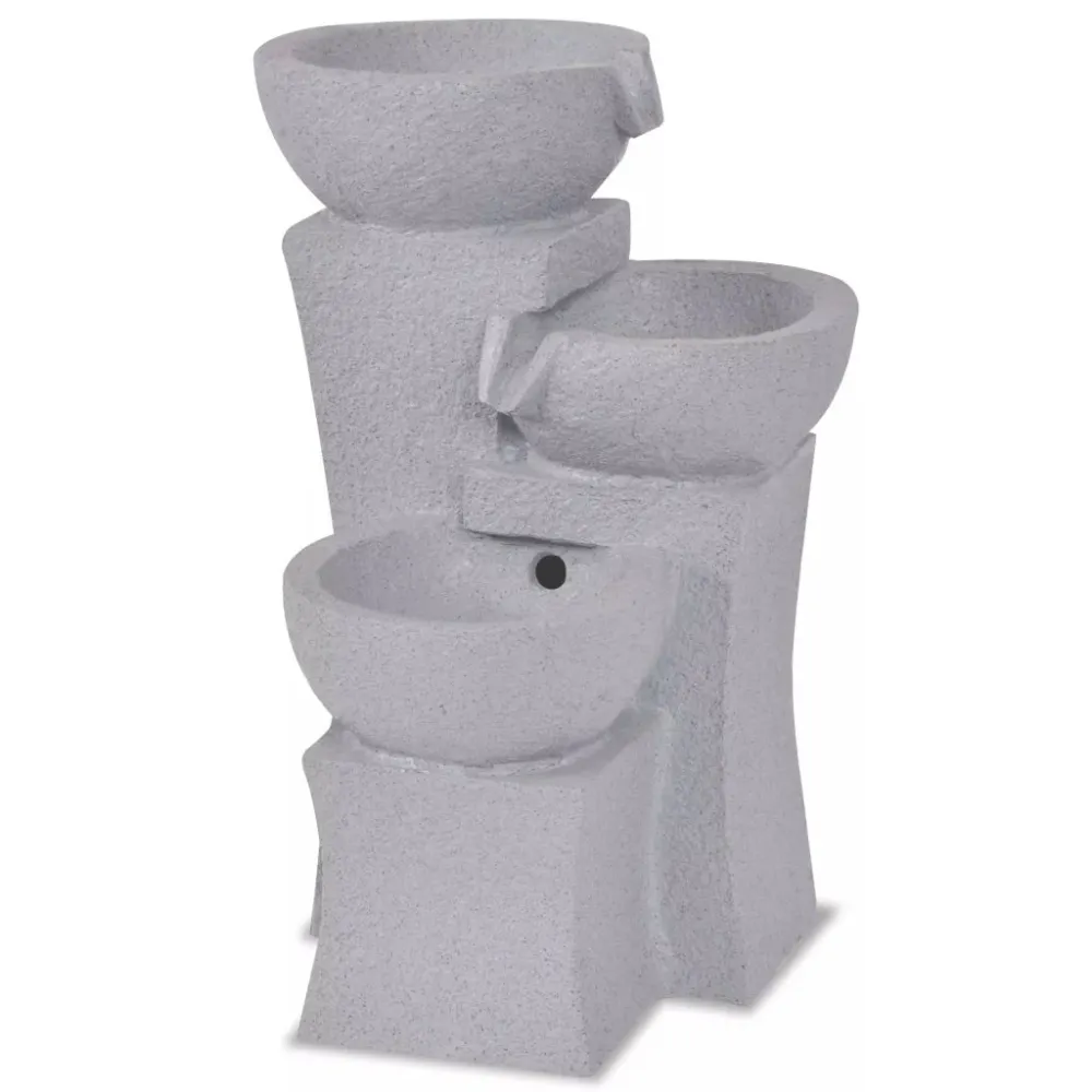 Éclairage Décoratif LED Fontaine d'intérieur avec lampe LED Polyrésine 27,2x27,8x39,5 cm DEC020768