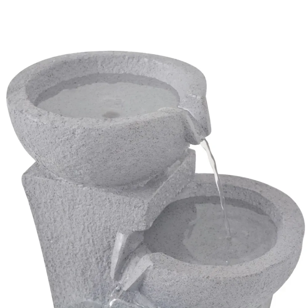 Éclairage Décoratif LED Fontaine d'intérieur avec lampe LED Polyrésine 27,2x27,8x39,5 cm DEC020768
