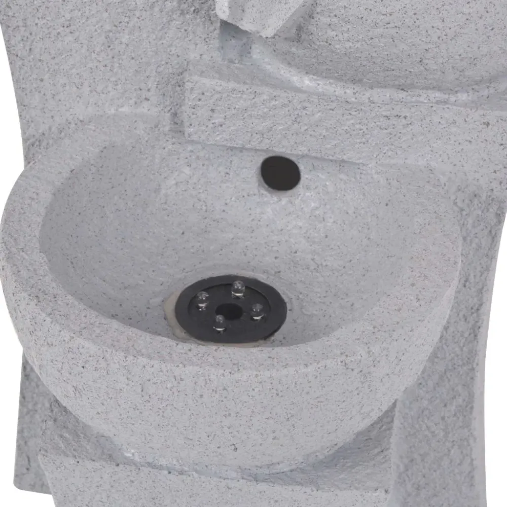 Éclairage Décoratif LED Fontaine d'intérieur avec lampe LED Polyrésine 27,2x27,8x39,5 cm DEC020768