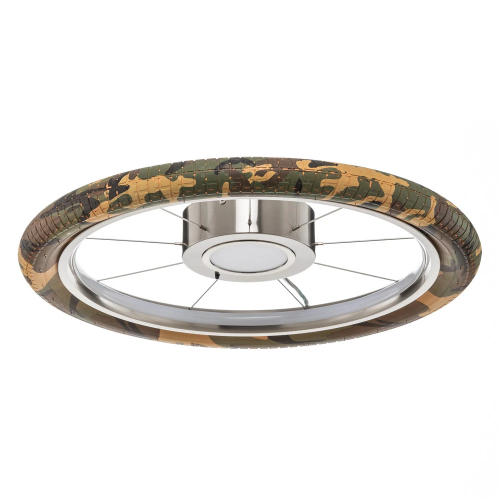 Éclairage Décoratif LED Plafonnier LED Wheel, RGB, camouflage