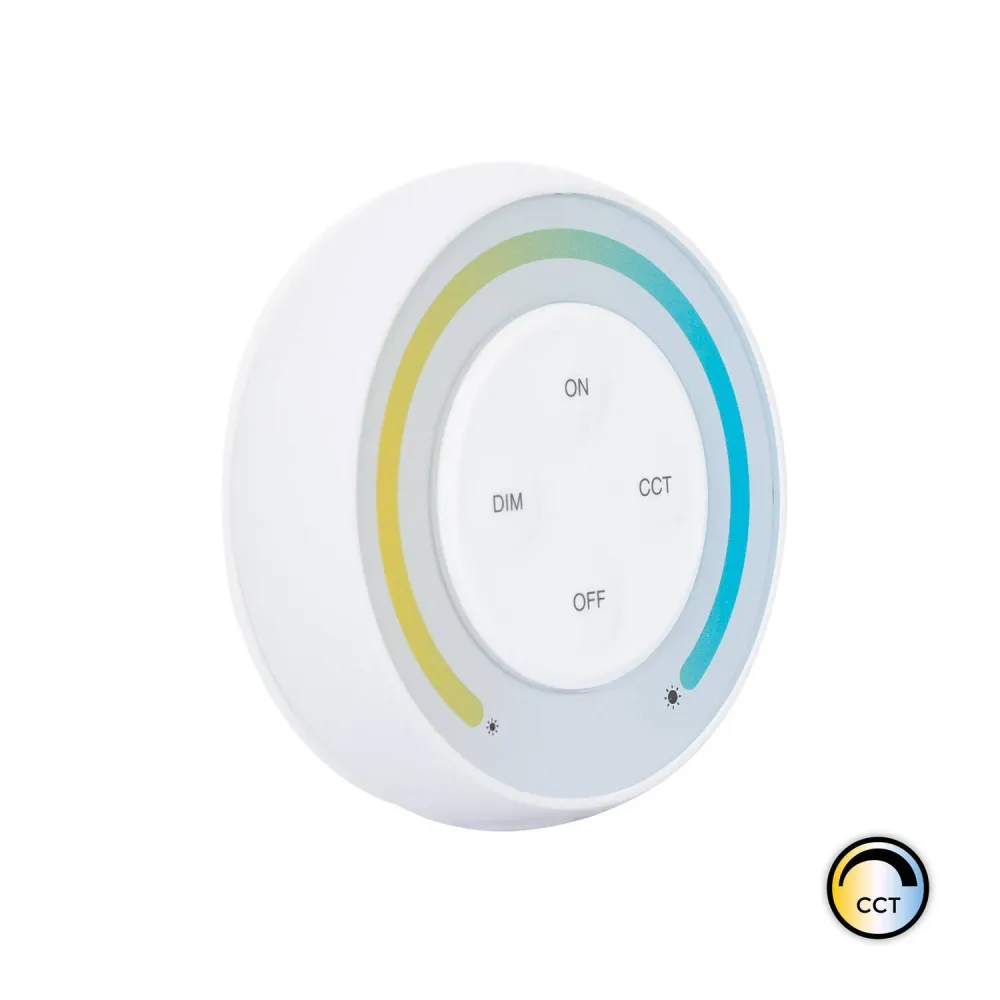 Commande murale RF pour variateur LED CCT Sunrise MiBoxer S1-W avec 16 couleurs RVB