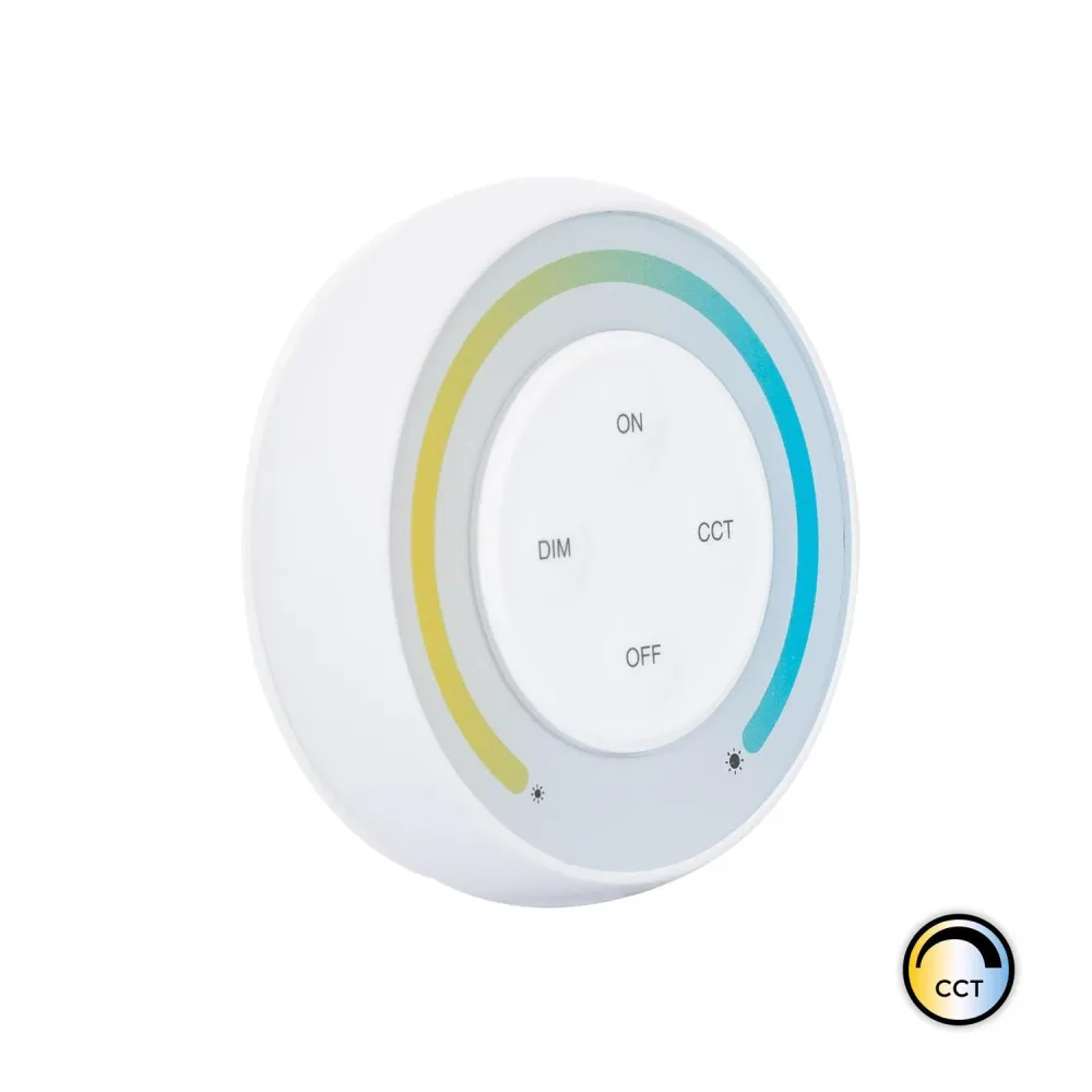Commande murale RF pour variateur LED CCT Sunrise MiBoxer S1-W avec 16 couleurs RVB