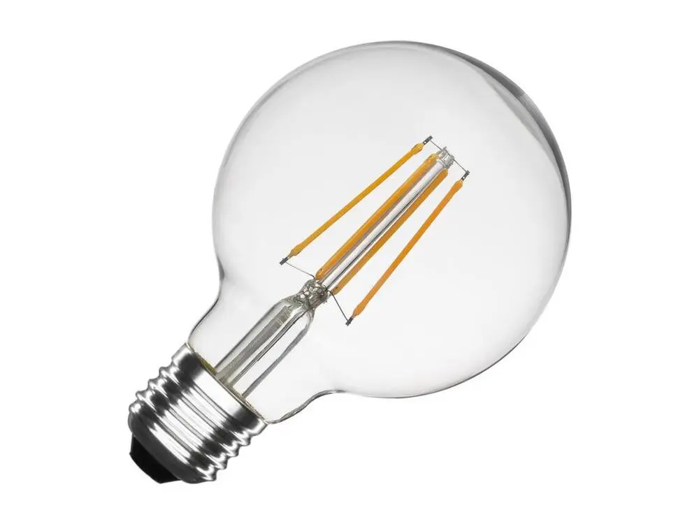 Guirlande lumineuse Ampoule LED Filament E27 6W 720 lm G95 Blanc Doux 2700K