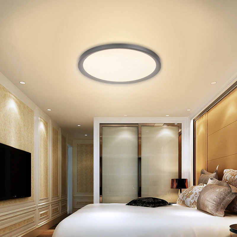 Guirlande lumineuse Disk Led-Unterputz-Deckenleuchte, nordisches Acryl, Wohnzimmer-Unterputzleuchte