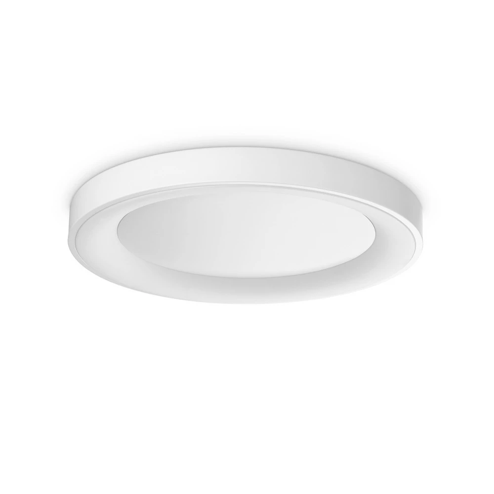 Ideal Lux Plafonnier LED Planet, blanc, Ø 50 cm, métal pour fêtes et événements