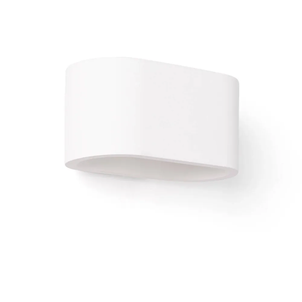 Kit d'Éclairage Ambiance Lampe murale en plâtre avec éclairage LED bidirectionnel Merton