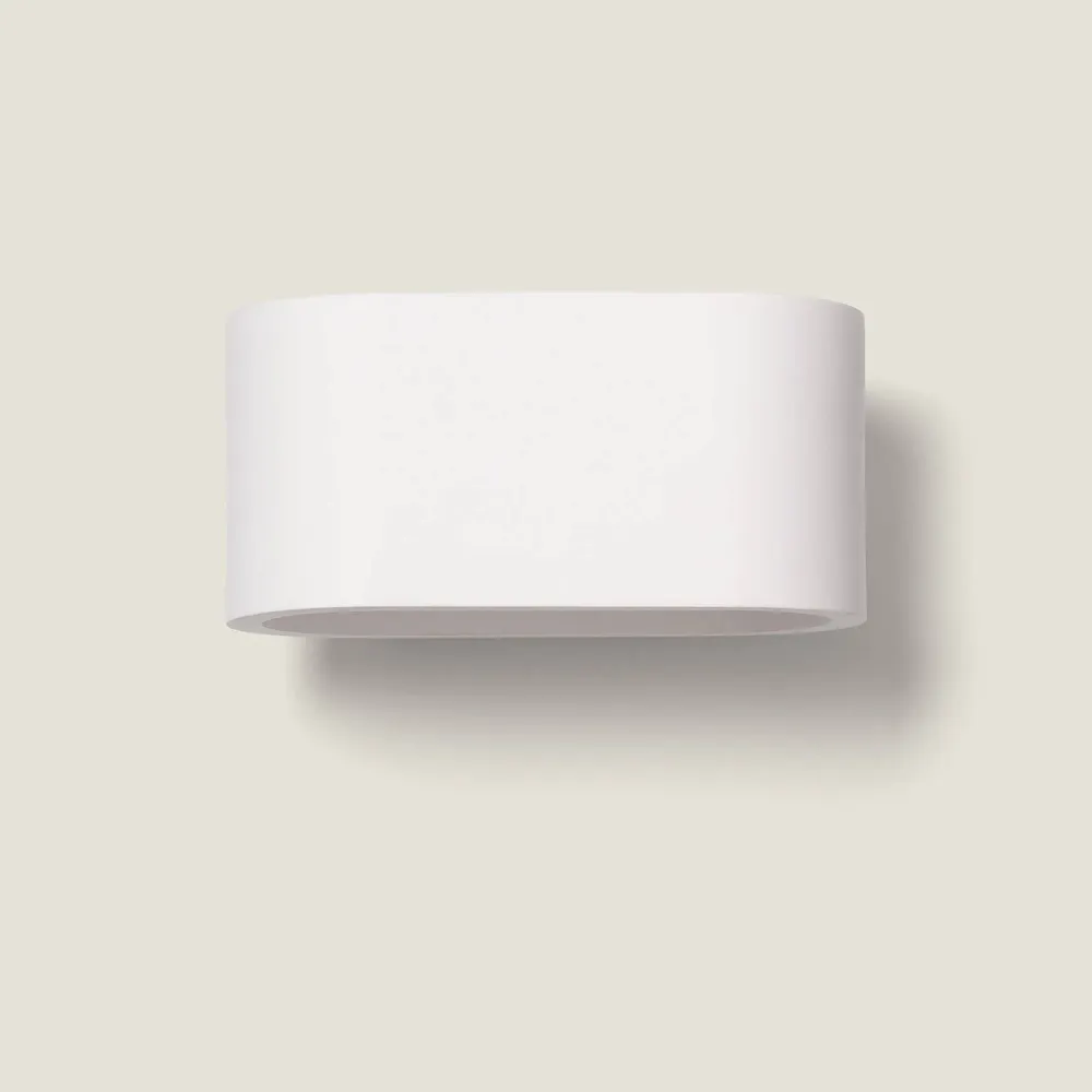 Kit d'Éclairage Ambiance Lampe murale en plâtre avec éclairage LED bidirectionnel Merton