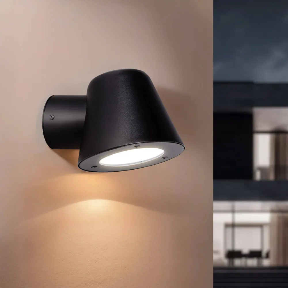 Kit d'Éclairage Ambiance Luminaire mural extérieur en acier inoxydable avec éclairage LED Oroco.