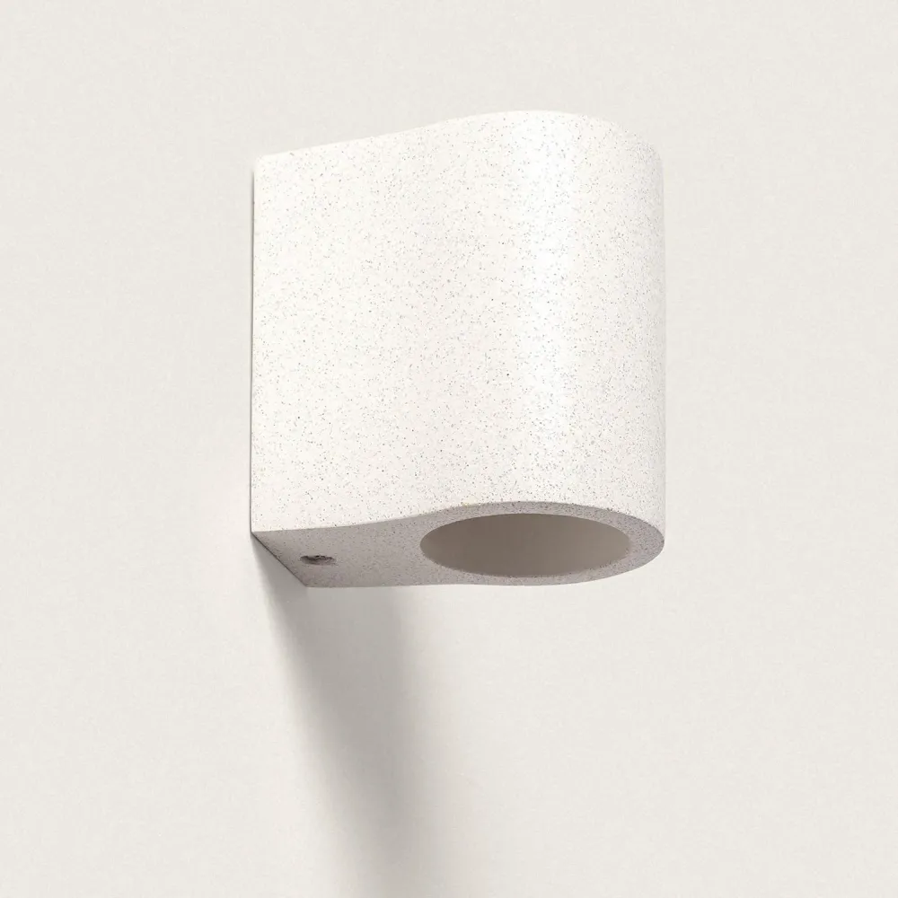 Kit d'Éclairage Ambiance Lumière murale LED Kediri en ciment avec jumeau éclairage.