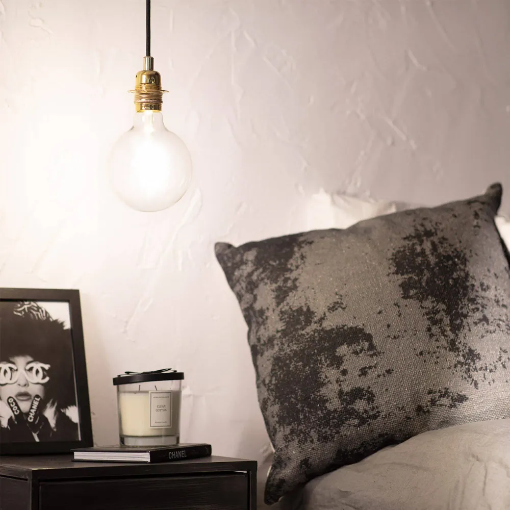 Kit d'Éclairage Ambiance Lustre en métal avec éclairage à LED