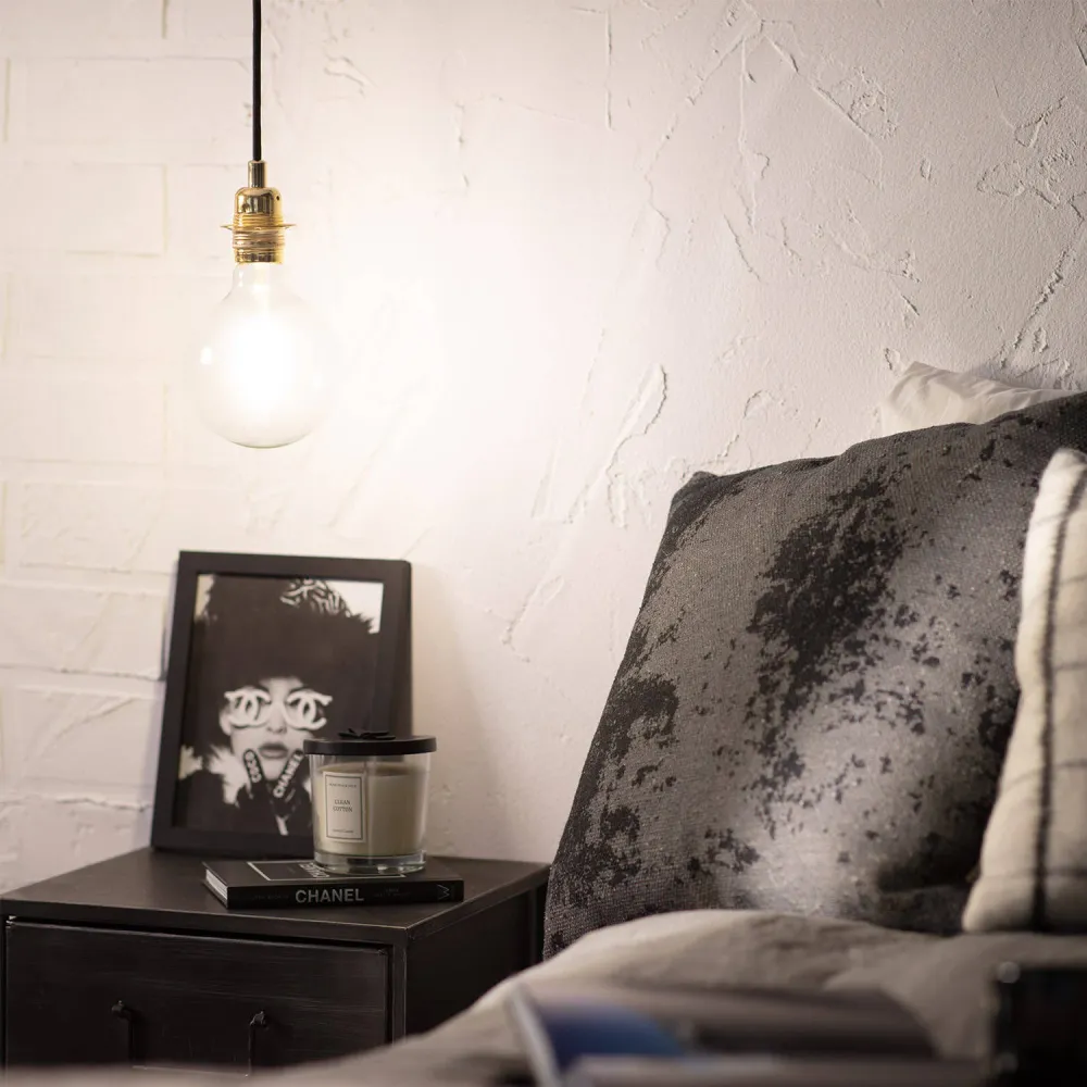Kit d'Éclairage Ambiance Lustre en métal avec éclairage à LED