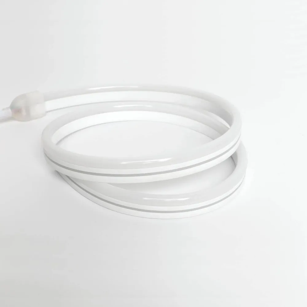 Kit d'Éclairage Ambiance Ruban néon LED 220V RGB SFLEX8 dimmable 9W/m, découpable 100cm, IP65.