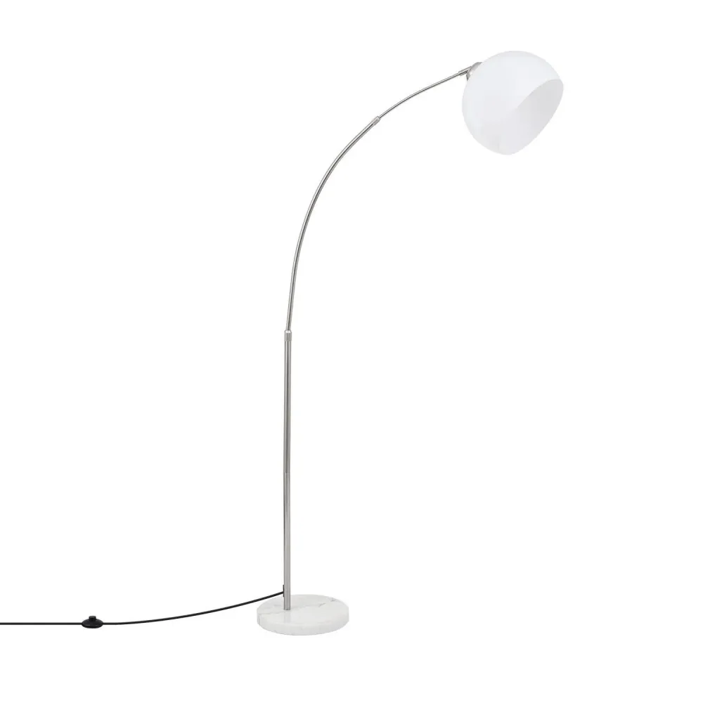 Lampadaire à éclairage LED Gebogen, design contemporain et courbé avec précision. pour décoration de Noël