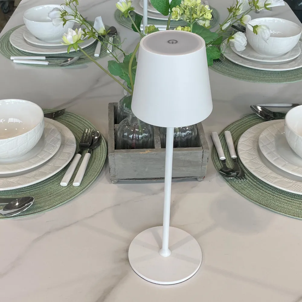 Lampe DEL accumulateur Léo Matériau : Verre soufflé