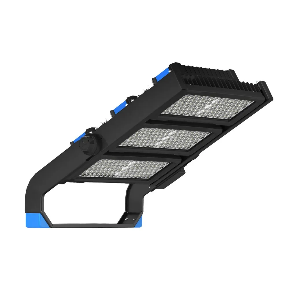 Lampe à lave Éclairage de stade performant LED 900W 170lm/W étanche IP66, dimmable 1-10V