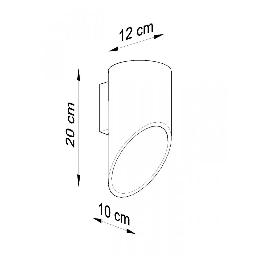 Lampe à lave Lampe murale LED Penne 20 par SOLLUX éclairage mural