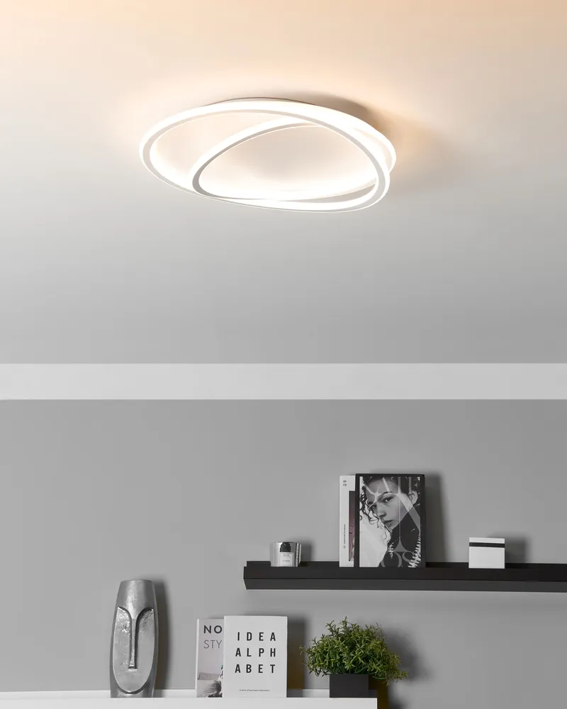 Lampe à lave LED Ceiling Lamp Blanc pur LEYLAN