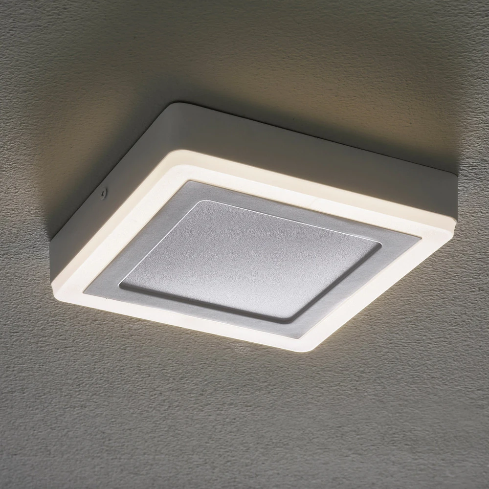 Lampe à lave LEDVANCE LED Click Blanc pur Square plafonnier 20 cm