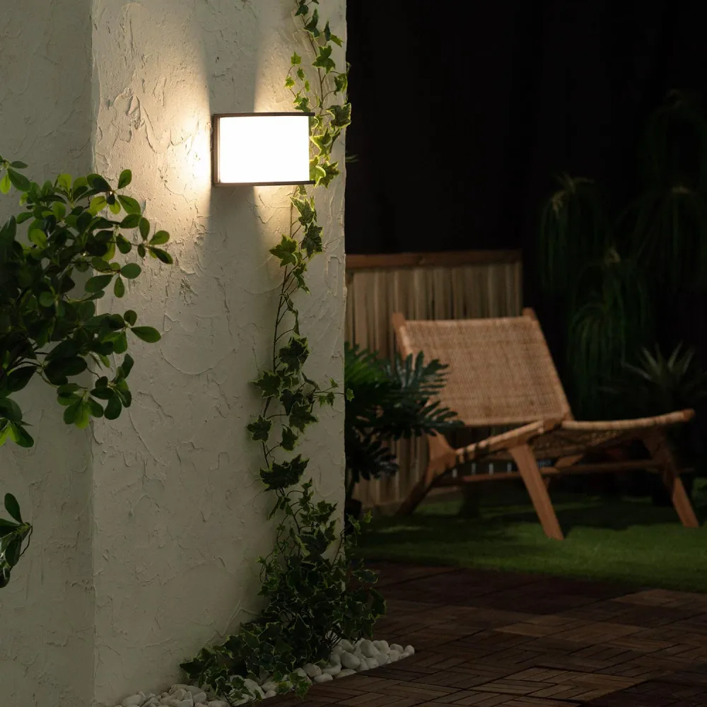 Lampe à lave Luminaire mural extérieur en aluminium avec éclairage LED Daman