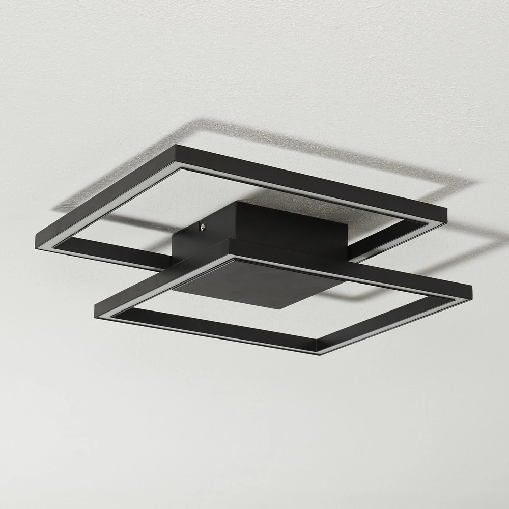 Lampe à lave Plafonnier LED Falcon, noir